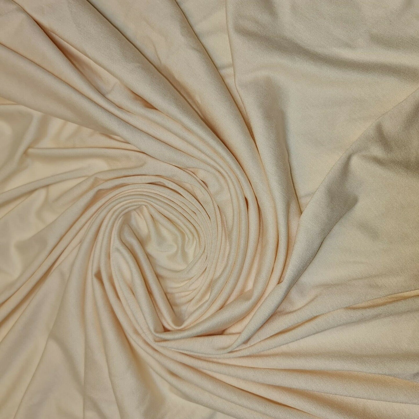 Soft Plain Colour Cotton Jersey Stretch Knit T Shirt Baby Grow Dress Fabric 58" By the Meter
