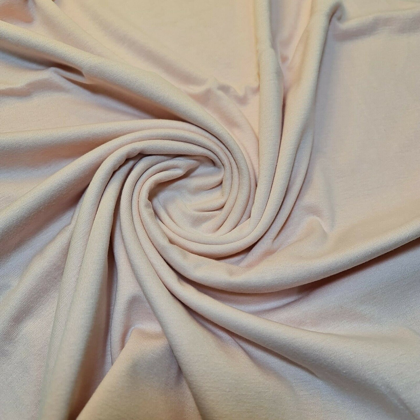 Soft Plain Colour Cotton Jersey Stretch Knit T Shirt Baby Grow Dress Fabric 58" By The Meter