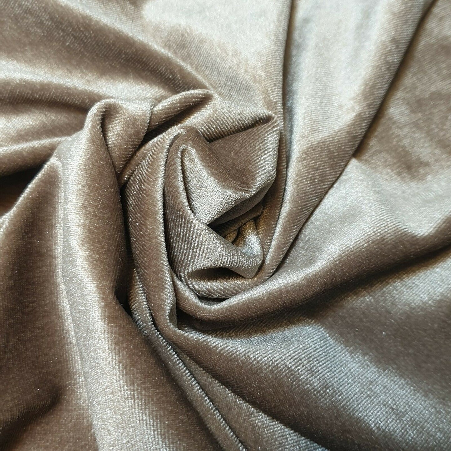 Einfarbiger, weicher Samtstoff in Premium-Stretchqualität, Kleiderstoff, 147,3 cm breit