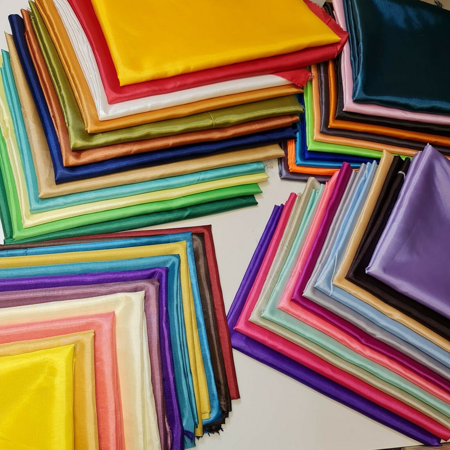 Plain Habotai Antistatic Lining Fabric Dress Craft Quilting Costume Material 150cm Wide BY The Meter