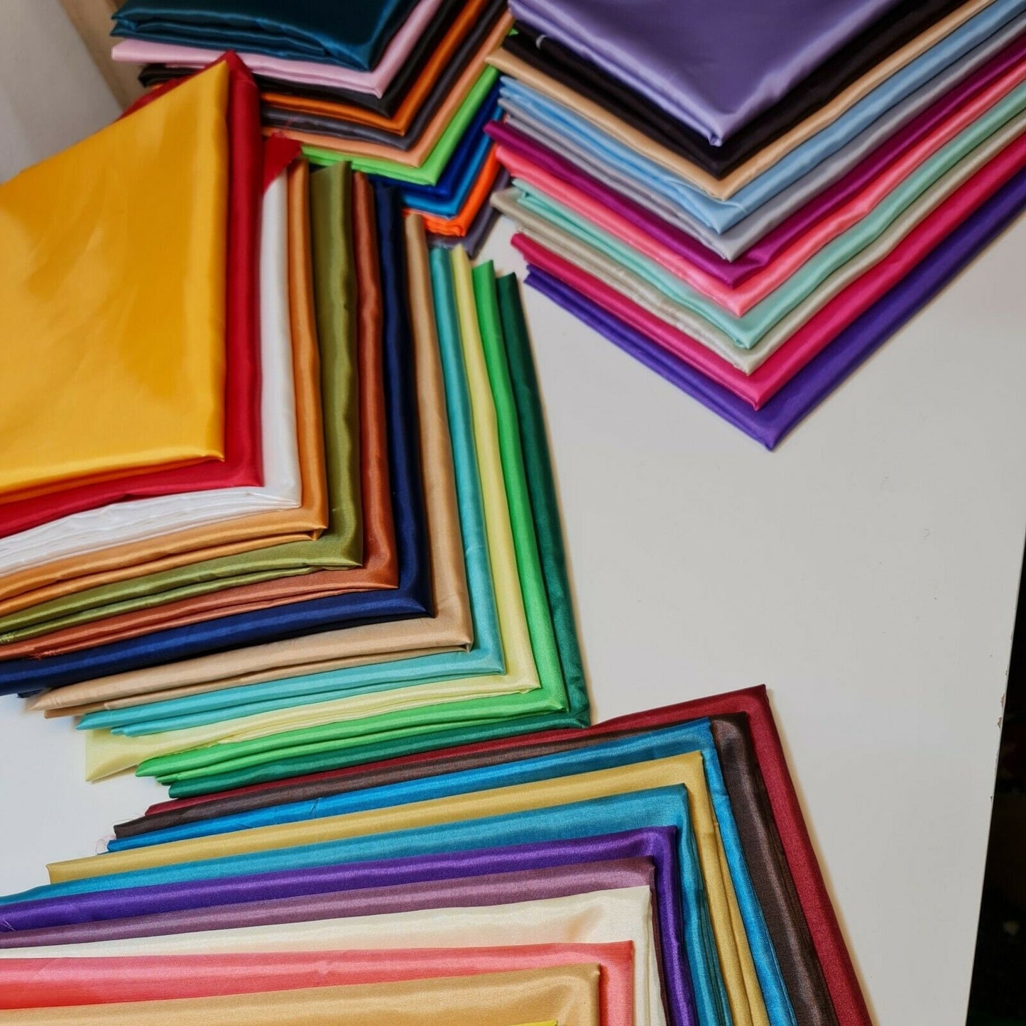 Plain Habotai Antistatic Lining Fabric Dress Craft Quilting Costume Material 150cm Wide BY The Meter
