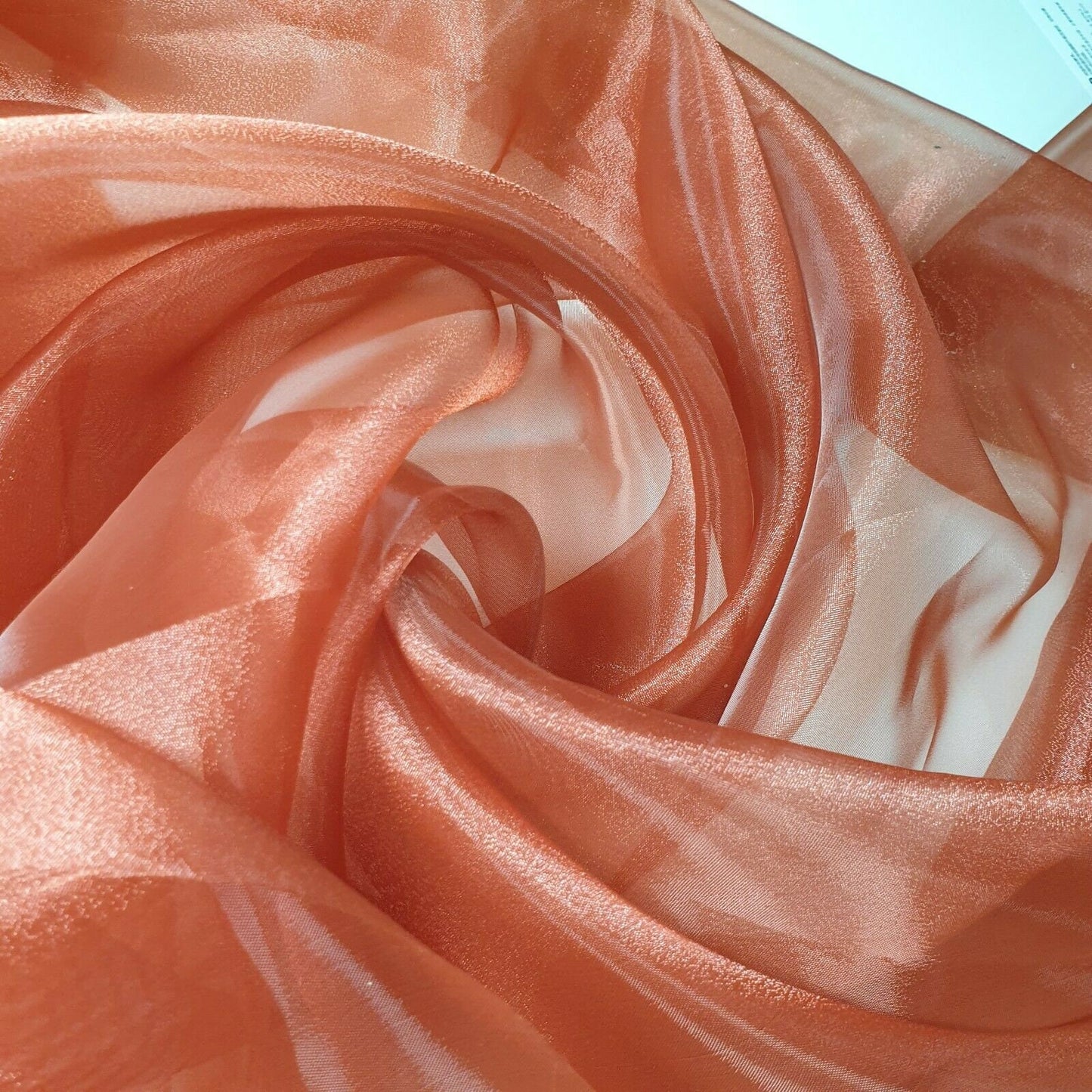 Durchsichtiger Organzastoff, Voile-Vorhang, Hochzeitsstoff, 150 cm, Organza, Meterware