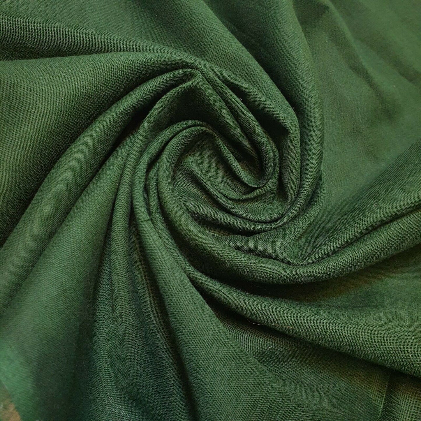 100% Cotton Voile Rubia Cambric Mercerised Plain Lining Fabric – 44" Wide – Soft Craft Dress Material – Per Metre
