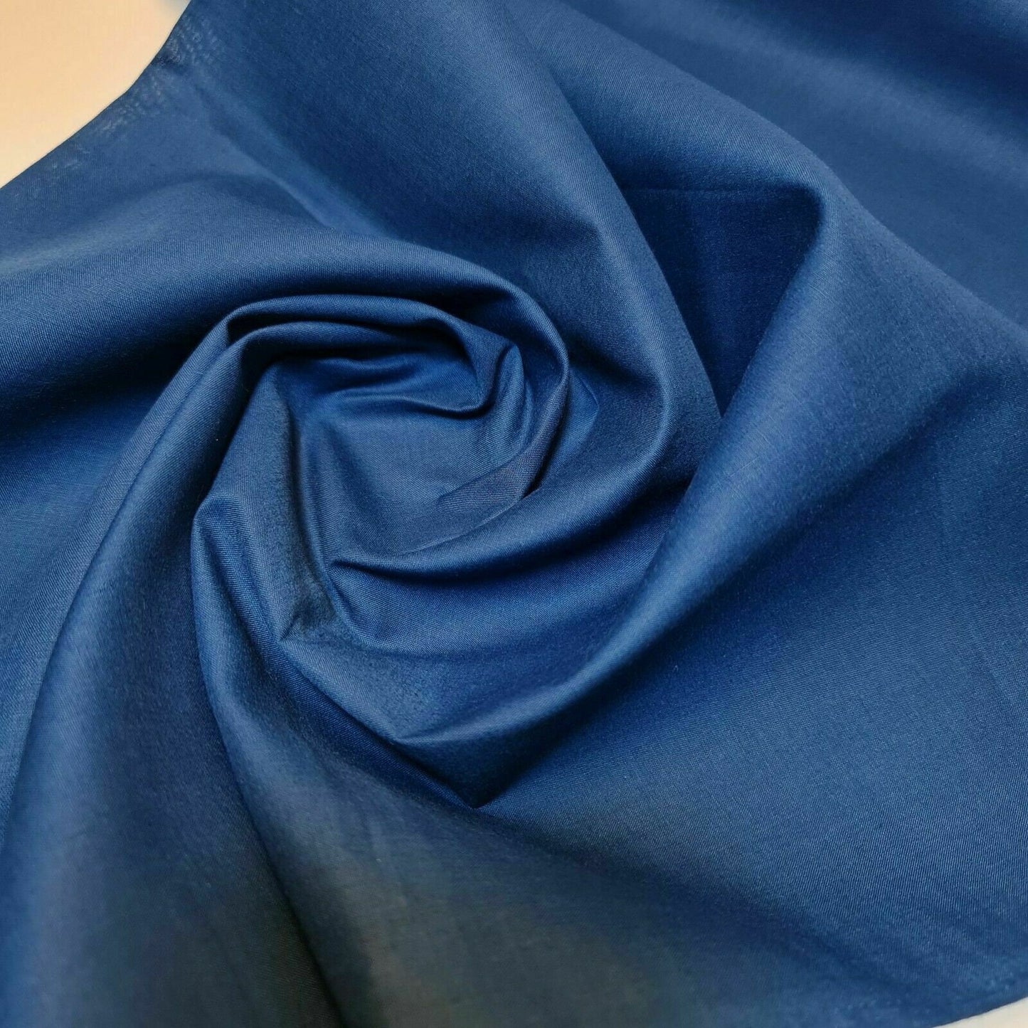 100% Cotton Voile Rubia Cambric Mercerised Plain Lining Fabric – 44" Wide – Soft Craft Dress Material – Per Metre