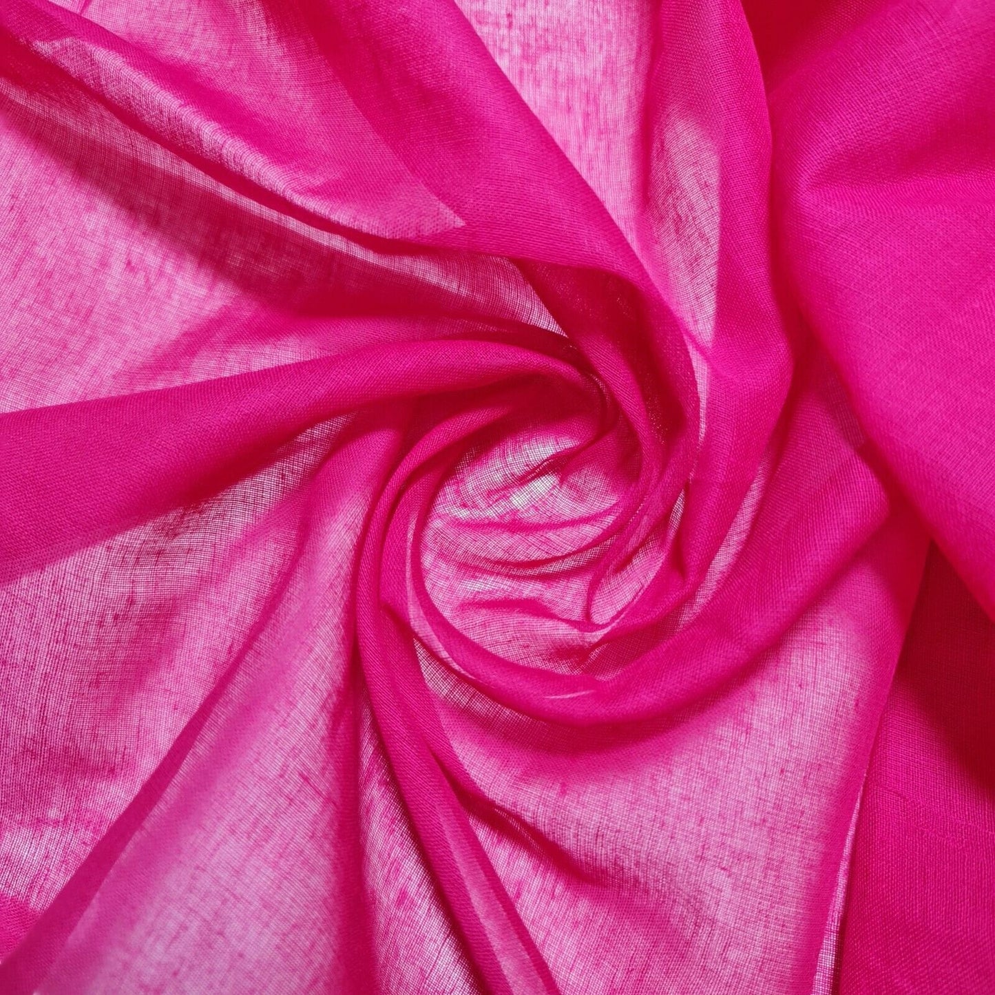 Plain Muslin 100% Cotton Fabric – 44” Wide – Lightweight Wedding Arch & Craft Material (By the Meter)