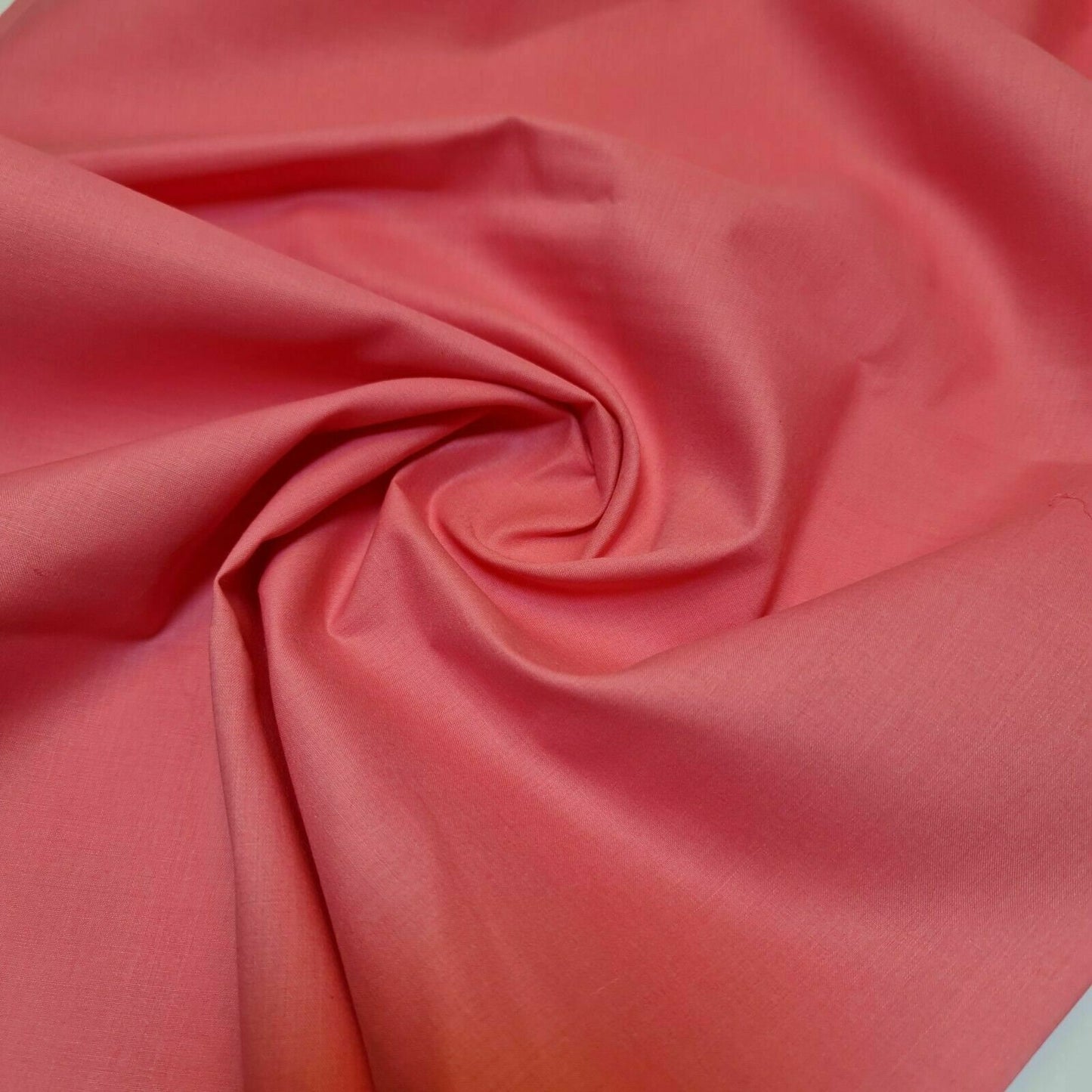 100% Cotton Voile Rubia Cambric Mercerised Plain Lining Fabric – 44" Wide – Soft Craft Dress Material – Per Metre