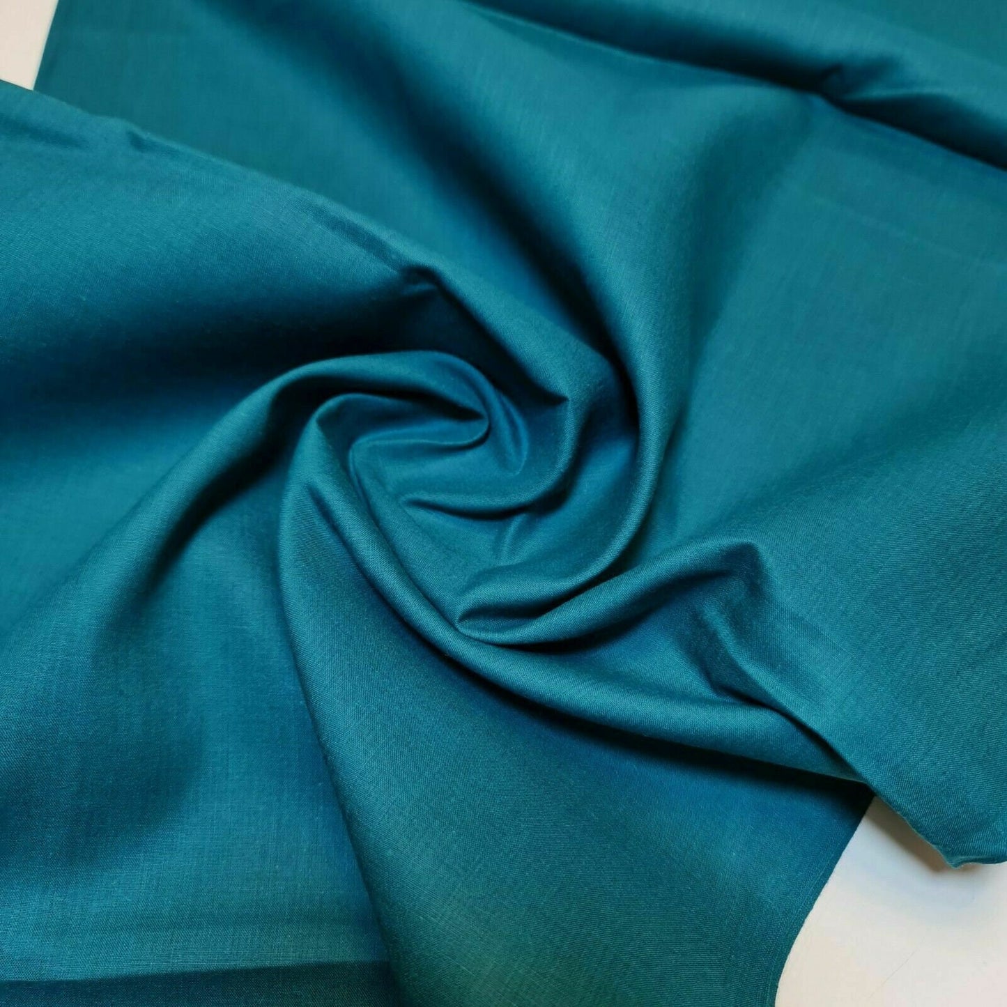 100% Cotton Voile Rubia Cambric Mercerised Plain Lining Fabric – 44" Wide – Soft Craft Dress Material – Per Metre