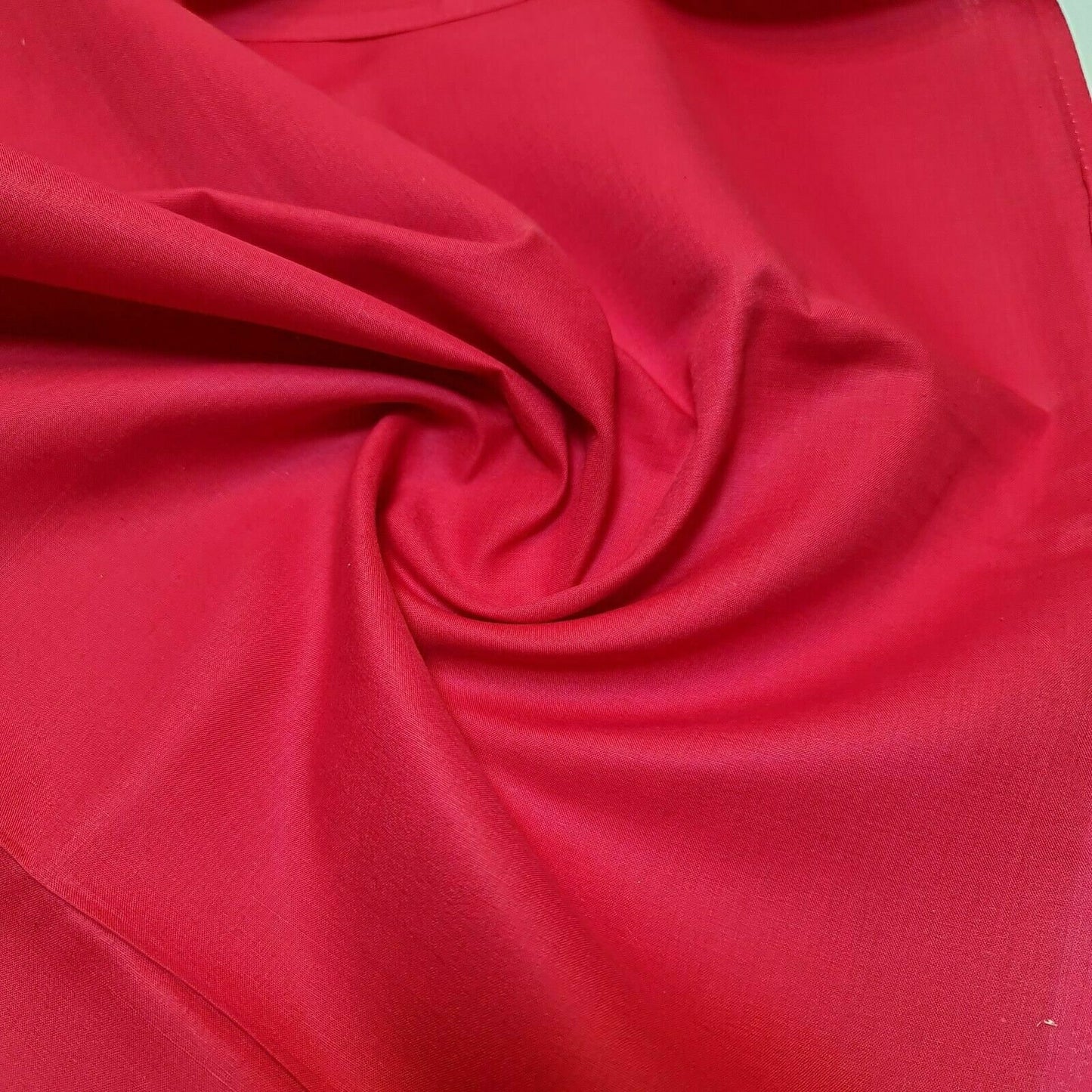 100% Cotton Voile Rubia Cambric Mercerised Plain Lining Fabric – 44" Wide – Soft Craft Dress Material – Per Metre