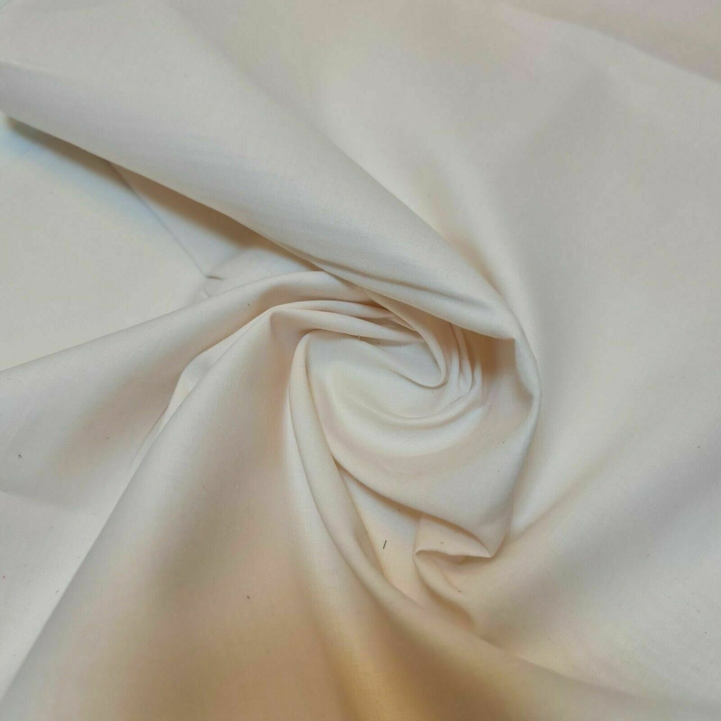 100% Cotton Voile Rubia Cambric Mercerised Plain Lining Fabric – 44" Wide – Soft Craft Dress Material – Per Metre