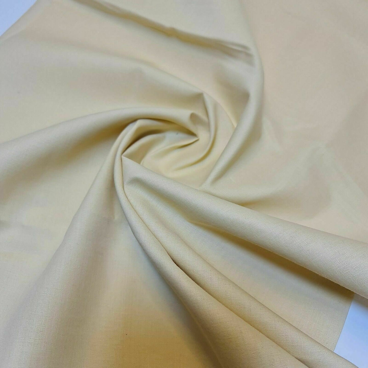100% Cotton Voile Rubia Cambric Mercerised Plain Lining Fabric – 44" Wide – Soft Craft Dress Material – Per Metre