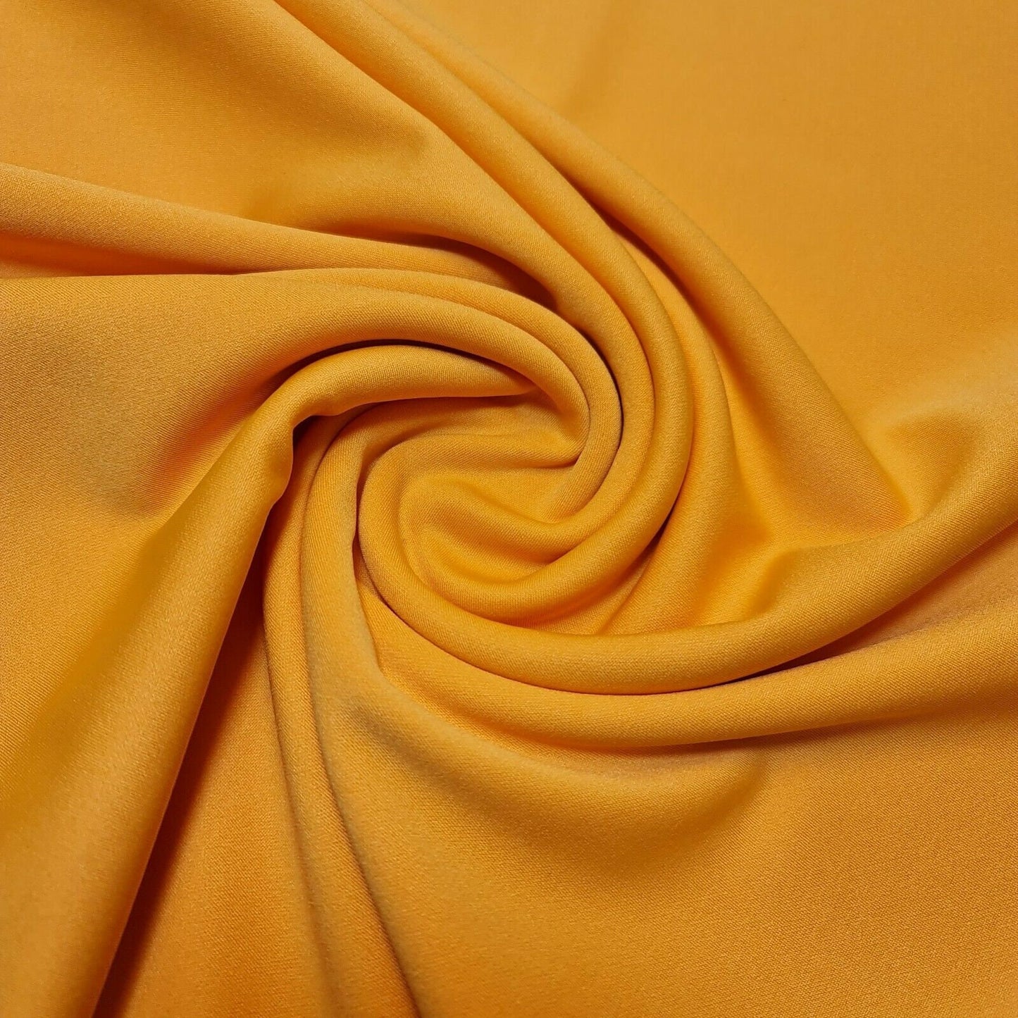 plain mustard scuba crepe fabric sold by i need fabric brand in uk