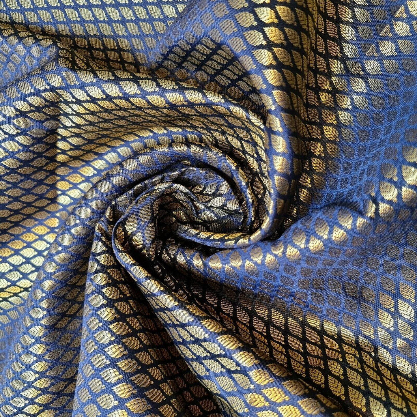 navy blue brocade fabric uk for sewing and quilting