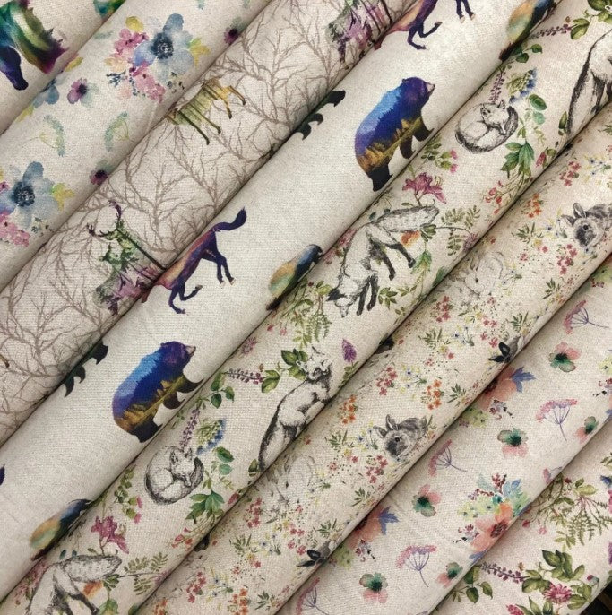 Linen Look Panama Fabric