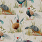 European Produced Cotton Rich Linen Look Side-Matching Printed Panama Fabric | Digitally Printed 55" (140cm) Wide 205gsm Craft & Home DÃ©cor Material â€“ Sold by the Meter