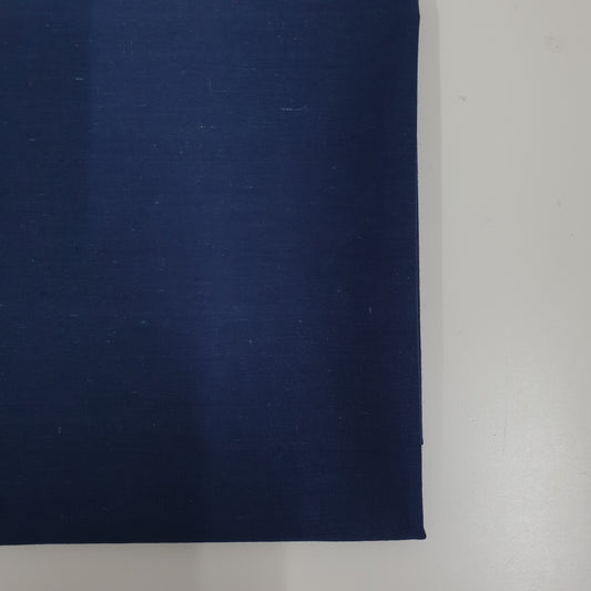 Navy Blue Plain 100% Cotton Fabric for Craft Dressmaking Lining Quilting Material By The Meter