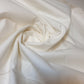 White Plain 100% Cotton Fabric for Craft Dressmaking Lining Quilting Material By The Meter
