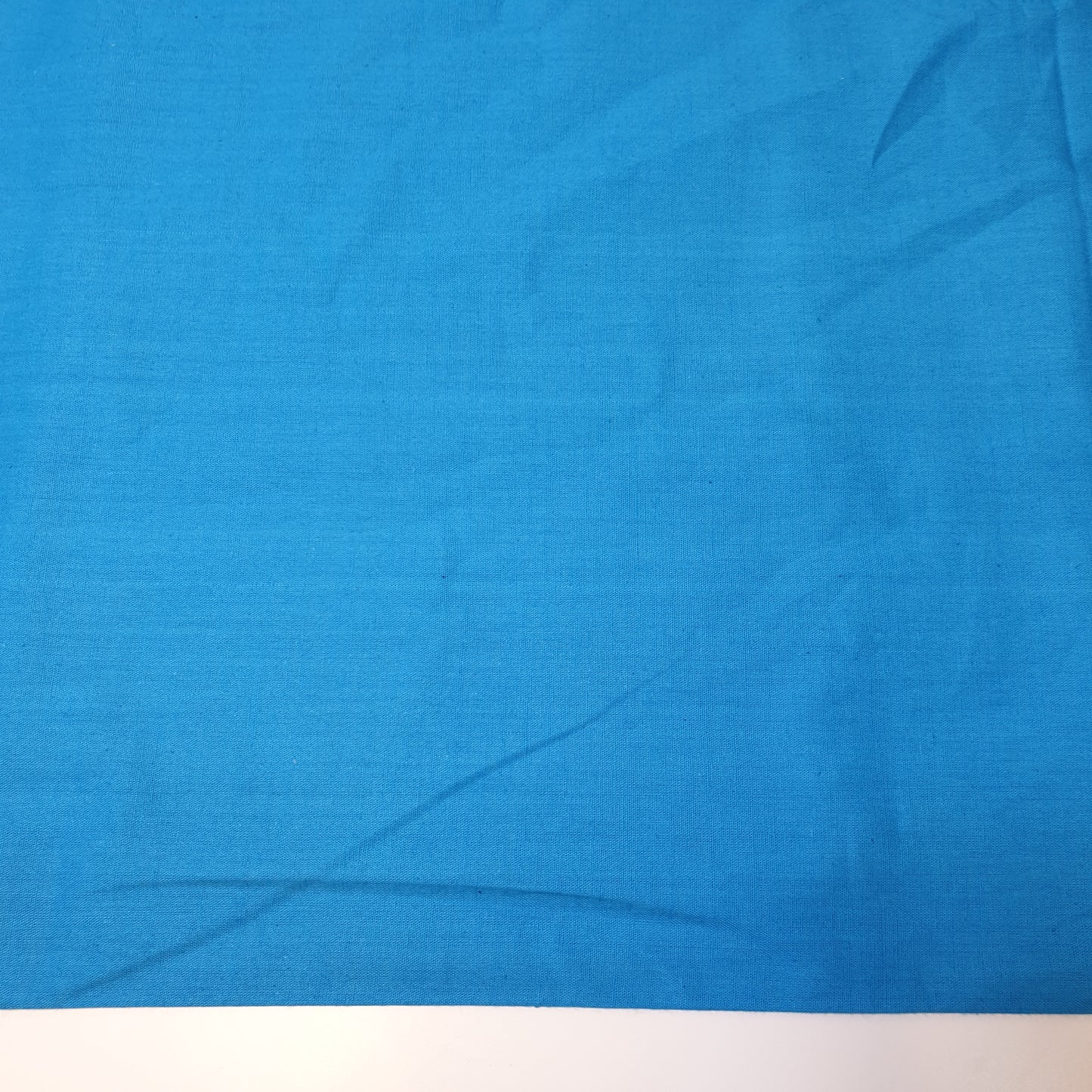 Turquoise Plain 100% Cotton Fabric for Craft Dressmaking Lining Quilting Material By The Meter