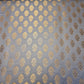 Grey Banarasi Brocade Fabric with Gold Zari Paisley Floral Design | Premium Indian Jacquard Material By Meter 44"