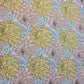 Polycotton Print Fabric 44" Wide – Pastel Chrysanthemum Floral | Sold by the Metre