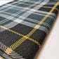 Black Tartan Jersey Material with Holes Dress Craft Costume Dress Material 58" By Meter