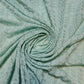 Mint Broderie Viscose Jersey Material Dress Craft Costume Fabric 58" By The Meter