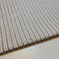 Cord, 100 % Baumwolle, gestreifter Jacquard, nicht dehnbar, für Bastelarbeiten, Kleider, Polsterung, 147,3 cm (beige Basis)