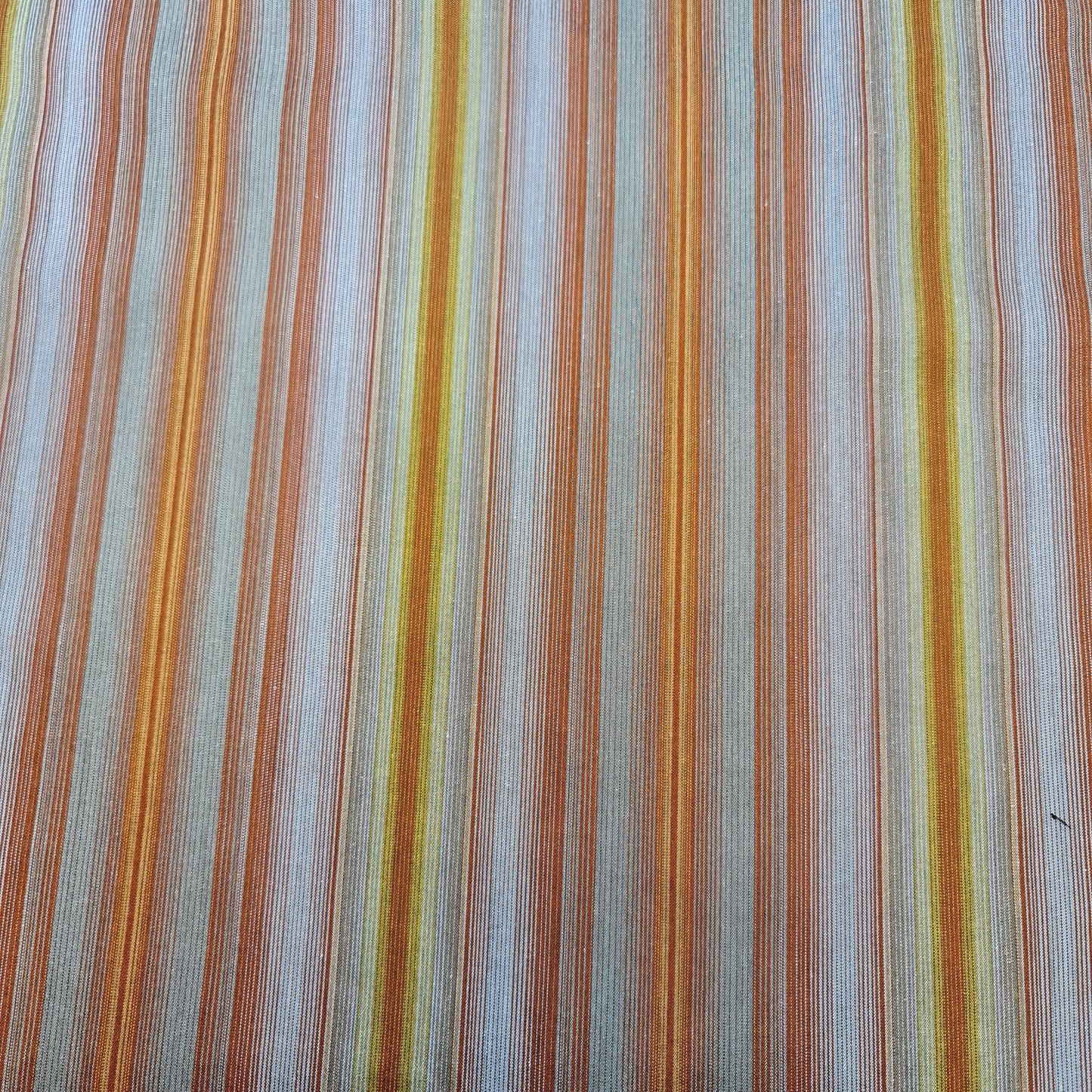 Cord, 100 % Baumwolle, gestreifter Jacquard, nicht dehnbar, für Bastelarbeiten, Kleider, Polsterung, 147,3 cm (beige Basis)