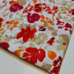 Ivory Crepe Floral Bloom Fabric Costume Craft  Dress Material 58" By The Meter