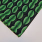 Black Green Abstract Chiffon Sheer Material Dress Craft Decor Fabric 44" By The Meter