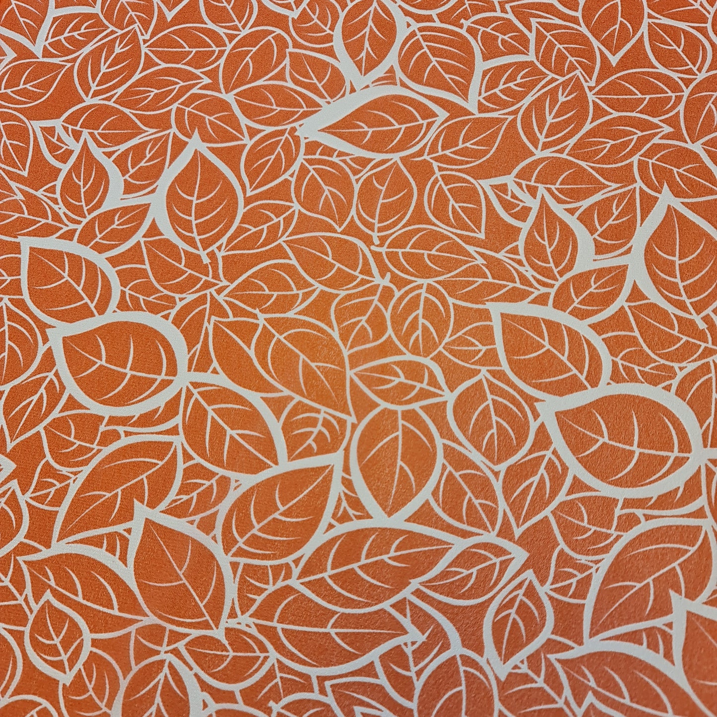 Peach Leaf Crepe Chiffon Floral Sheer Autumn Dress Drape Craft Fabric 58" By the Meter