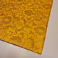 Yellow Banarasi Brocade Fabric with Gold Zari Floral Design | Premium Indian Jacquard Material By Meter 44"