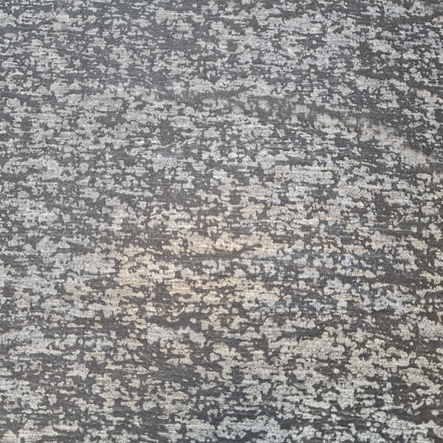 Black Viscose Jersey Knit Burnout Mottled Texture Fabric Dress Craft Costume Material 58" By The Meter