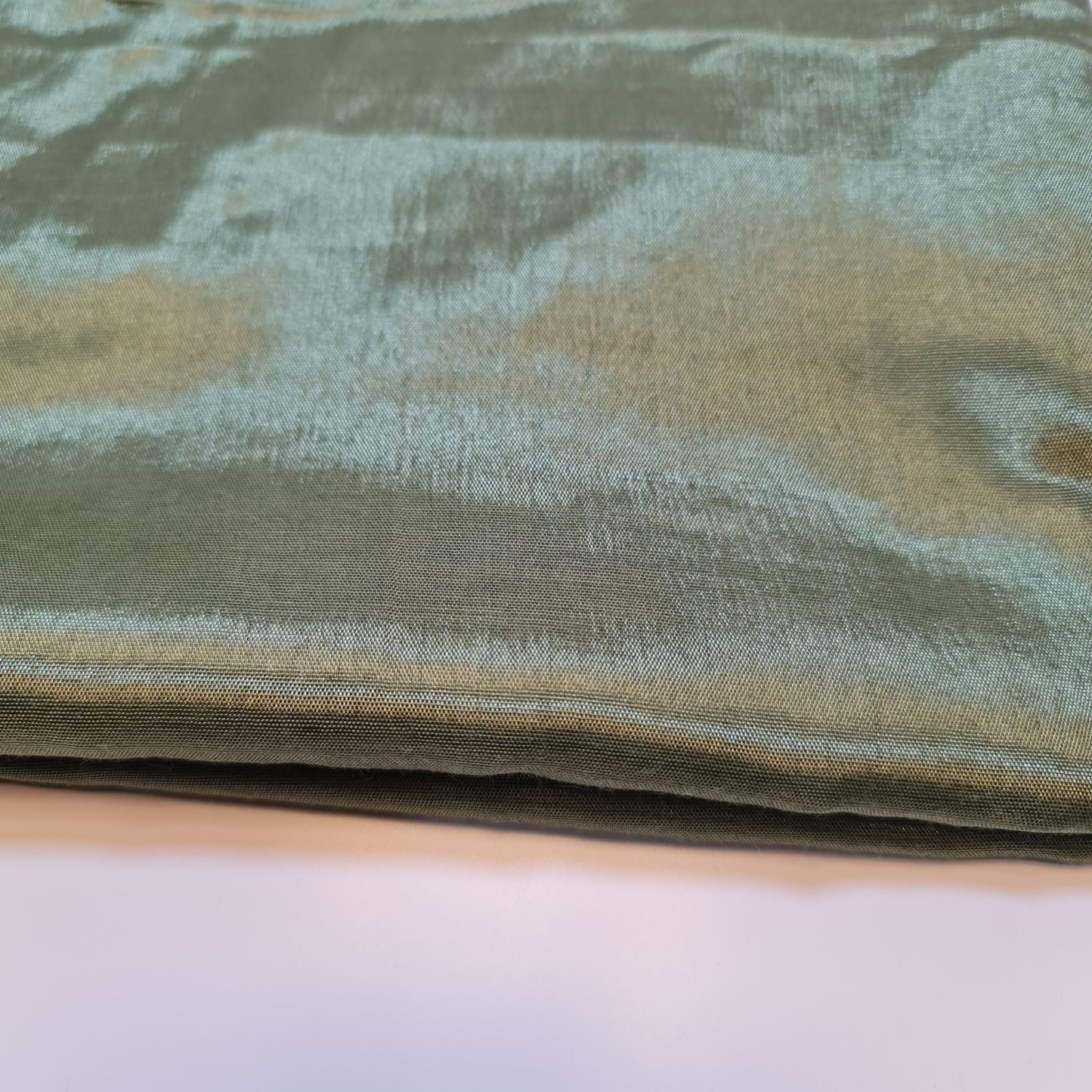 Khaki Plain Shantung Shantoon Lining Fabric Dress Craft Costume Material 44" By The Meter