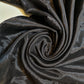 Black Plain Shantung Shantoon Lining Fabric Dress Craft Costume Material 44" By The Meter