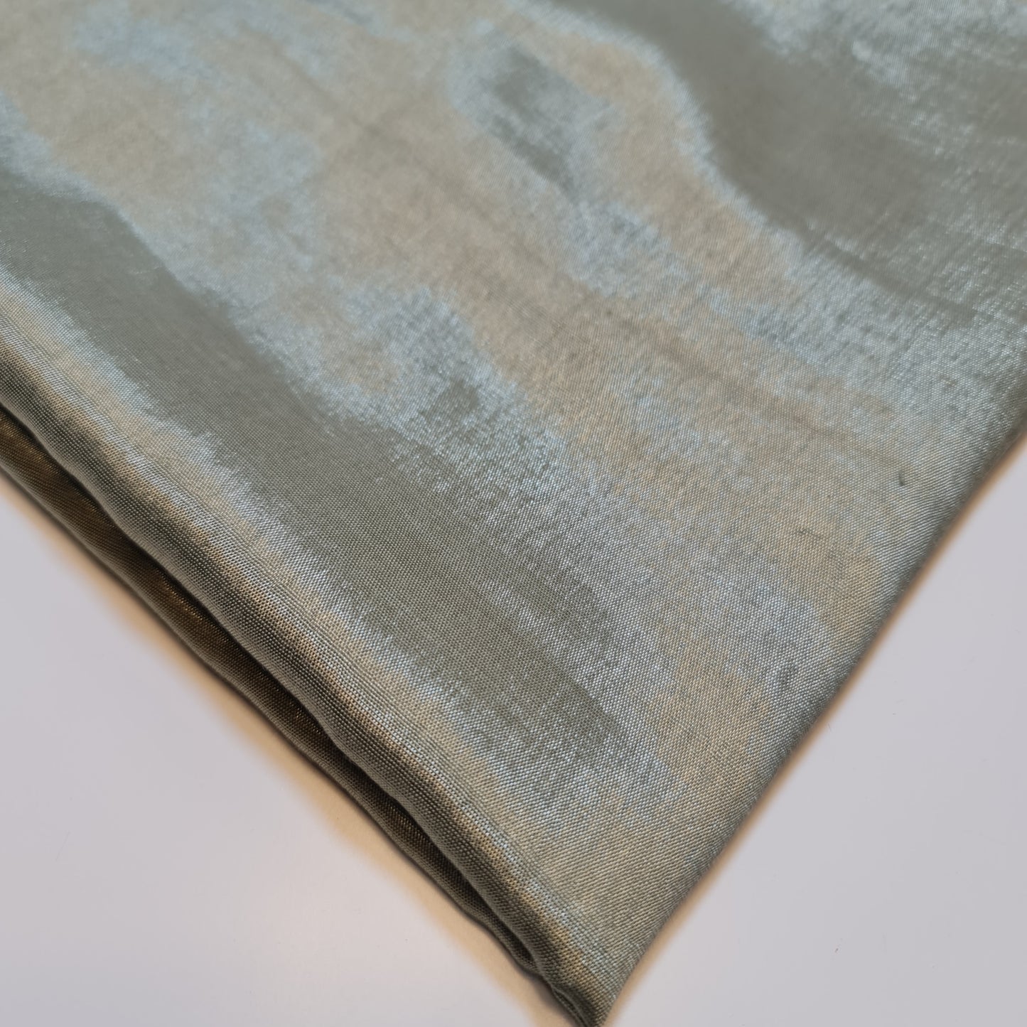 Sage Plain Shantung Shantoon Lining Fabric Dress Craft Costume Material 44" By The Meter
