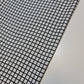 White Crepe Checks Grid Dress Drape Craft Fabric 58" By The Meter