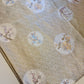 Ivory Floral Satin Jacquard Material Dress Craft Costume Fabric 44" By The Meter