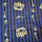 Blue Pirate Ship Polyester Material Quilting Dress Decor Costume Fabric 58" By The Meter