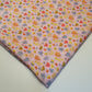 Peach Multi Heart Crepe Printed Fabric Sewing Craft Spot Quilting Dress Material 58" By the Meter