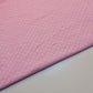 Pink Polka Dot 4-Way Power Net Fabric | Soft Stretch Mesh for Dresses & Lingerie Material 58"