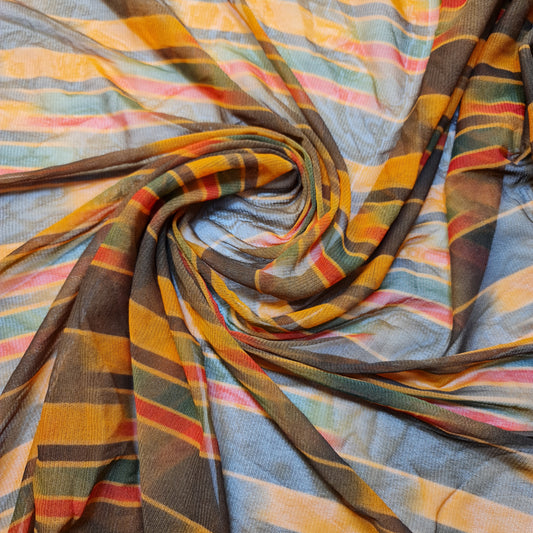 Power Net Stoff Premium Druck transparent 4-Wege-Stretch Mesh Futter Kleid Material 58'' pro Meter