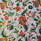 Mughal Garden Floral Print Polycotton Muslin Fabric Dress Drape Craft Material 44" By Meter