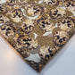 Brown Skull Satin Fabric Halloween Dress Craft Costume Material 58" By the Meter