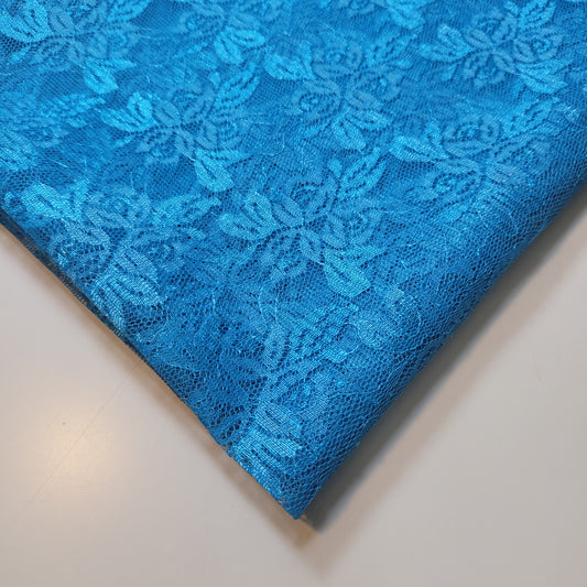 Rostfarbener Spitzenstoff mit Blumenmuster, Designer-Kleid, Bastelmaterial, 147,3 cm, Meterware