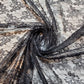 Black Budget Floral Lace Fabric Designer Dress Craft Material 44" By Meter