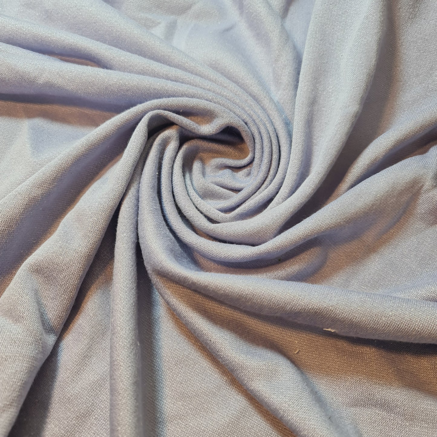 Sky Loop Back Viscose Jersey Fabric Dress Craft Costume Material 58" By The Meter