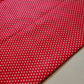 Red Pea Pin Spot Polka 100% Cotton Lawn Fabric Craft Quilting Patchwork Material Meter 44"