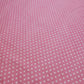 Pink Pea Pin Spot Polka 100% Cotton Lawn Fabric Craft Quilting Patchwork Material Meter 44"