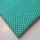 Emerald Pea Pin Spot Polka 100% Cotton Lawn Fabric Craft Quilting Patchwork Material Meter 44"