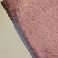 Brokatstoff mit blumigem Blattgold-Druck und floralem Jacquard-Druck, indischer Banarasi-Stoff, 111,8 cm (Magenta).